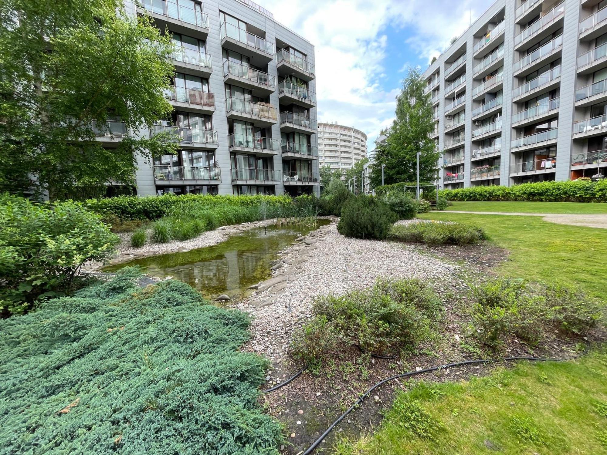 Triton Park Apartaments Varsovia Exterior foto